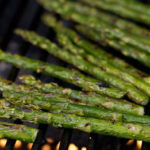 schermata di george foreman grill asparagi