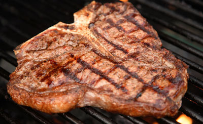 George Foreman Grilled T-Bone Steak Recipe – Noor's Recipe