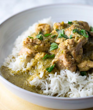 screenshot of lemongrass chicken in the instant pot