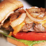 screenshot of george foreman grill hamburgers