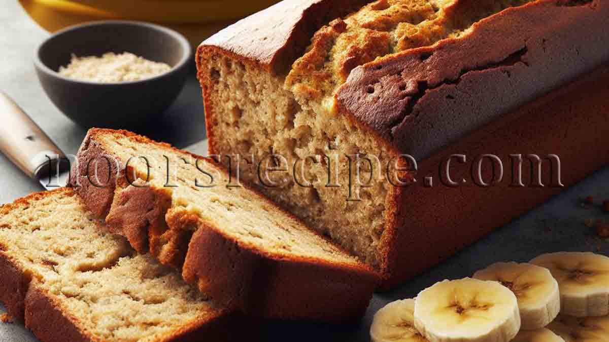 screenshot of plain banana bread