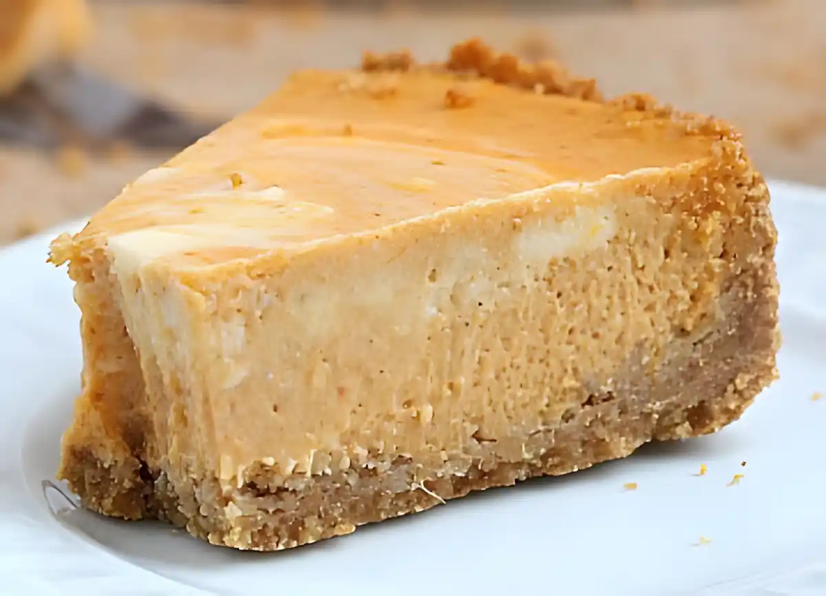 marbled pumpkin cheesecake